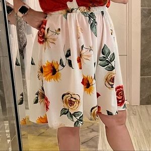 Meli + Eve high rise shorts with adjustable suspenders straps